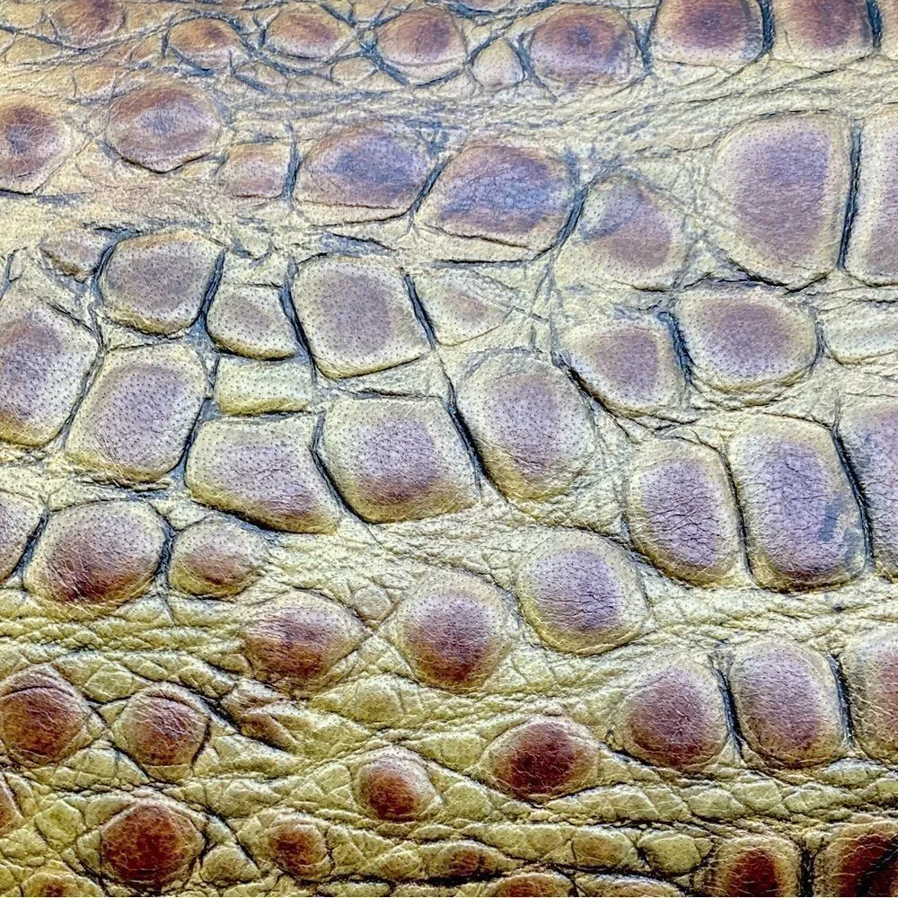 Roberta Gandolfi  Animal Print Leather Bag Italy